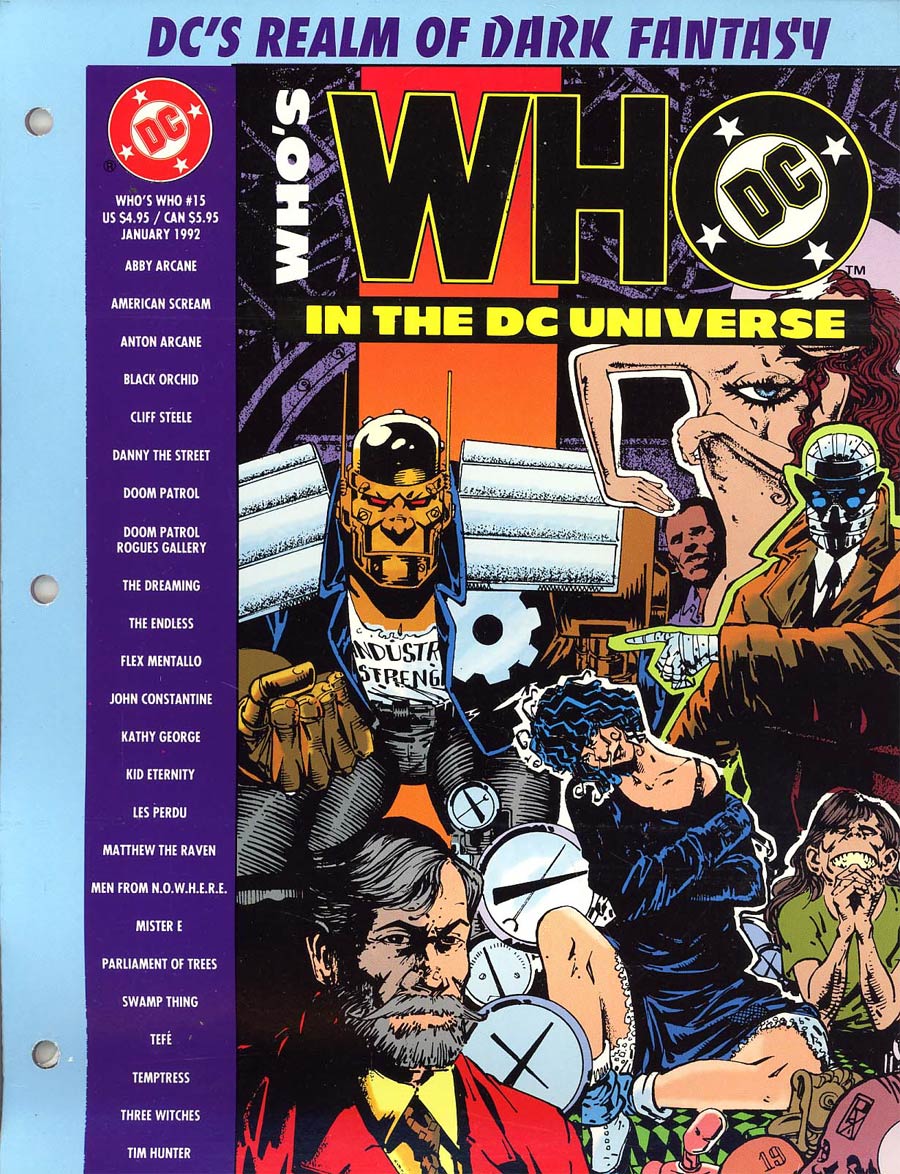 Whos Who In The DC Universe Loose Leaf Format #15