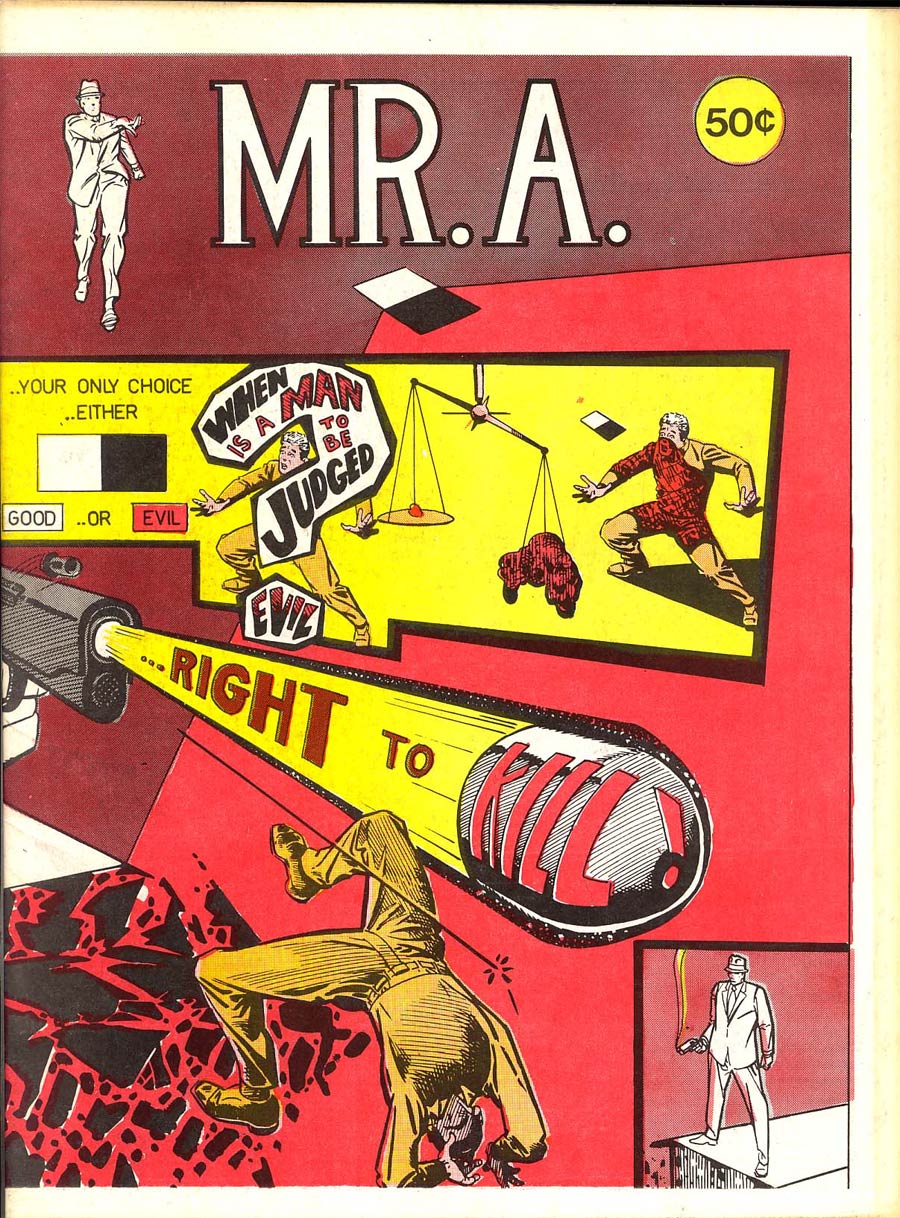 Mr A (Steve Ditko 1973) #1