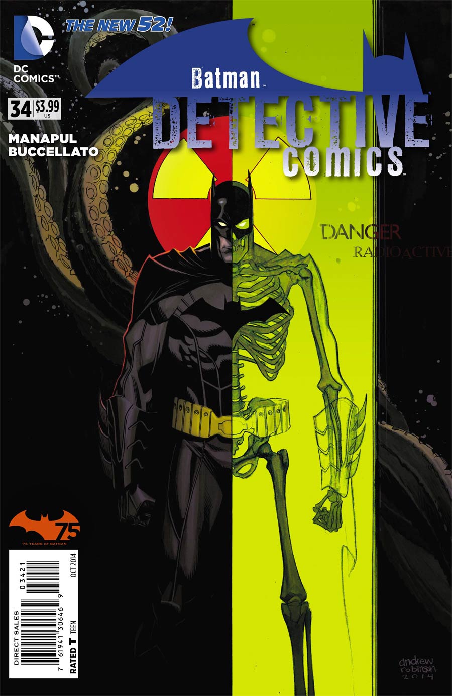 Detective Comics Vol 2 #34 Cover E Incentive Andrew Robinson Variant Cover