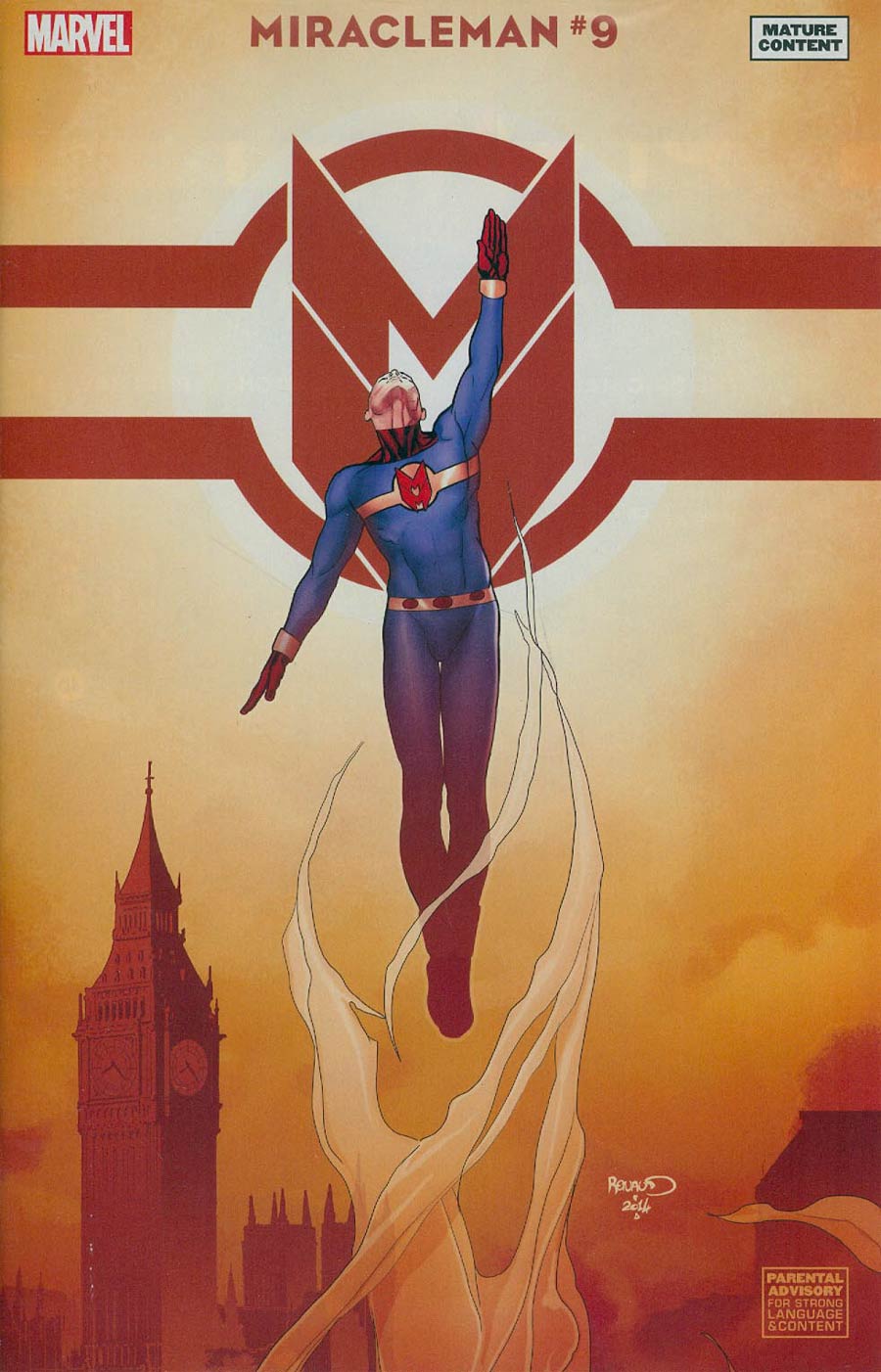 Miracleman (Marvel) #9 Cover D Incentive Paul Renaud Variant Cover With Polybag