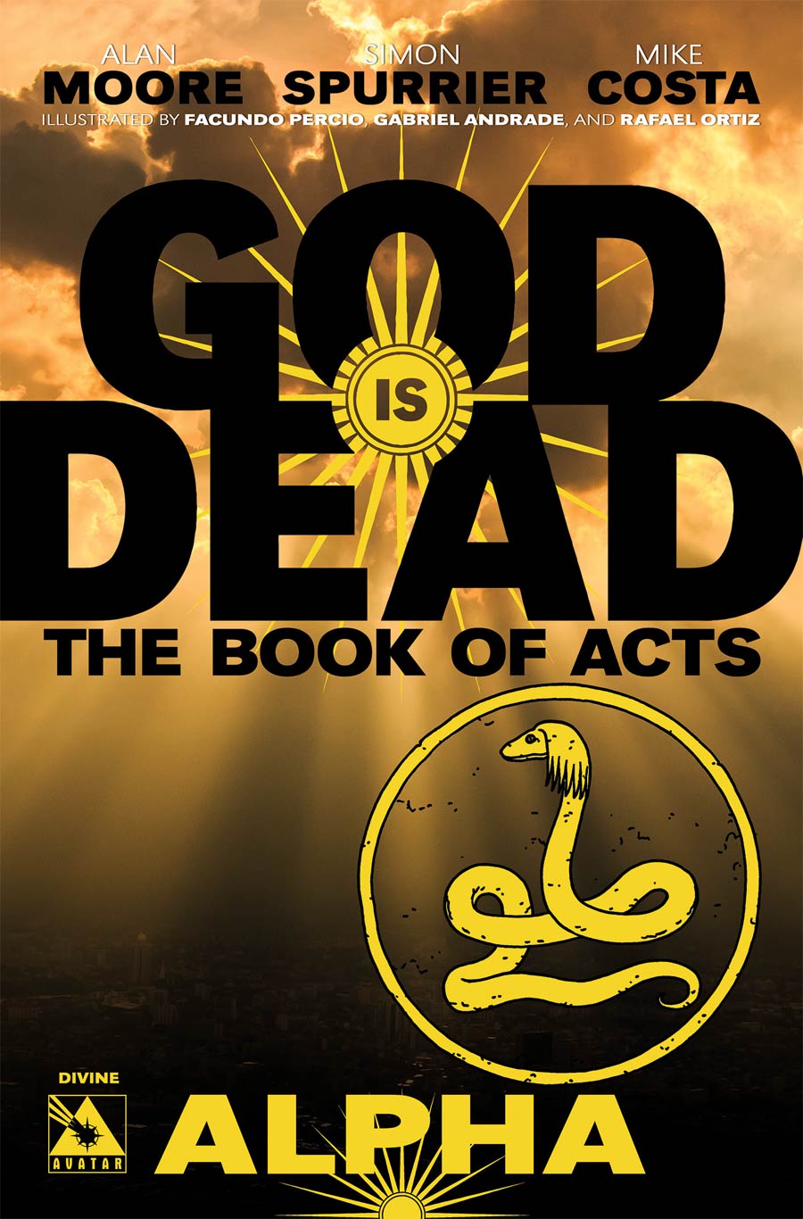 God Is Dead Book Of Acts Alpha Cover F Incentive Divine Cover