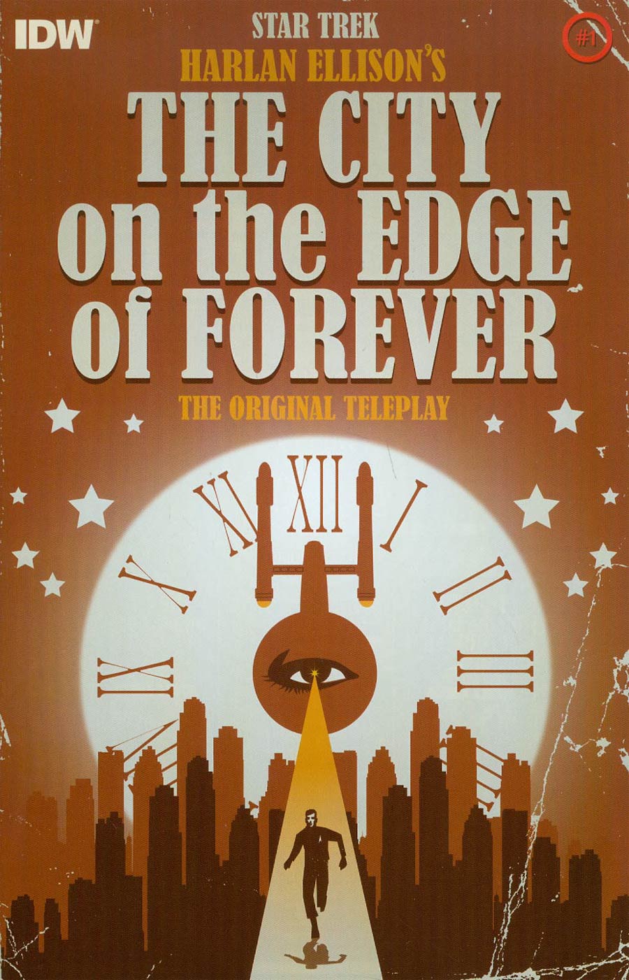 Star Trek Harlan Ellisons City On The Edge Of Forever Original Teleplay #1 Cover C 2nd Ptg Juan Ortiz Variant Cover