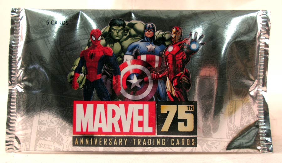 Marvel 75th Anniversary Trading Cards Pack