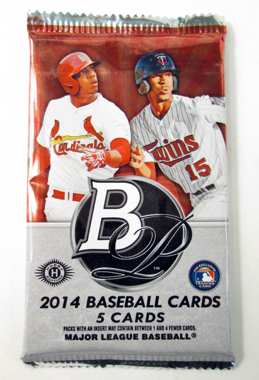 Bowman 2014 Platinum Baseball Trading Cards Pack