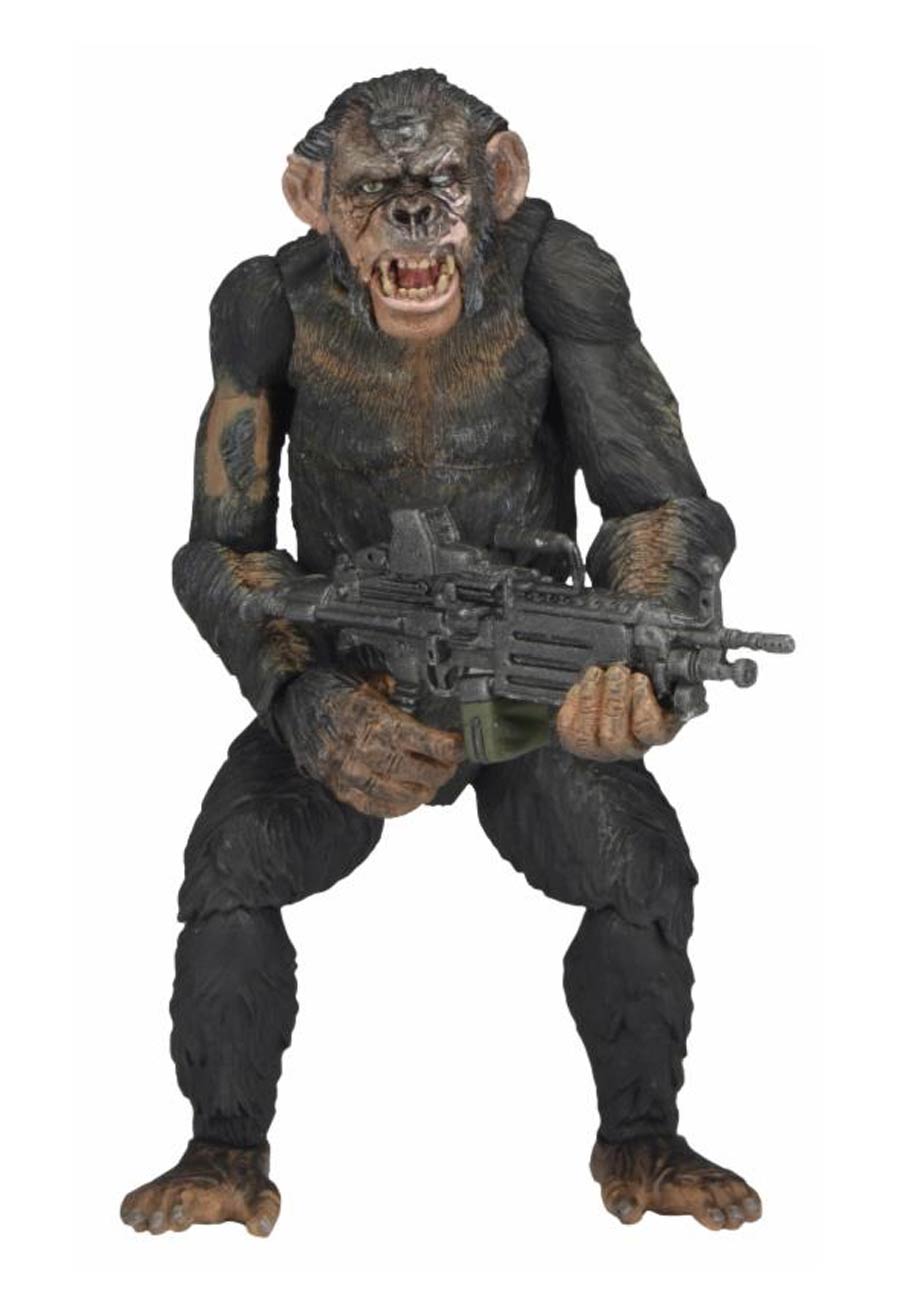 Dawn Of The Planet Of The Apes Series 2 Koba With Machine Gun 7-Inch Action Figure
