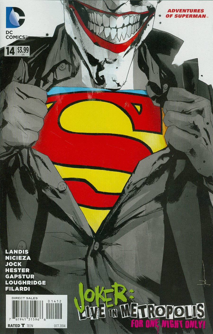 Adventures Of Superman Vol 2 #14 Cover B 2nd Ptg