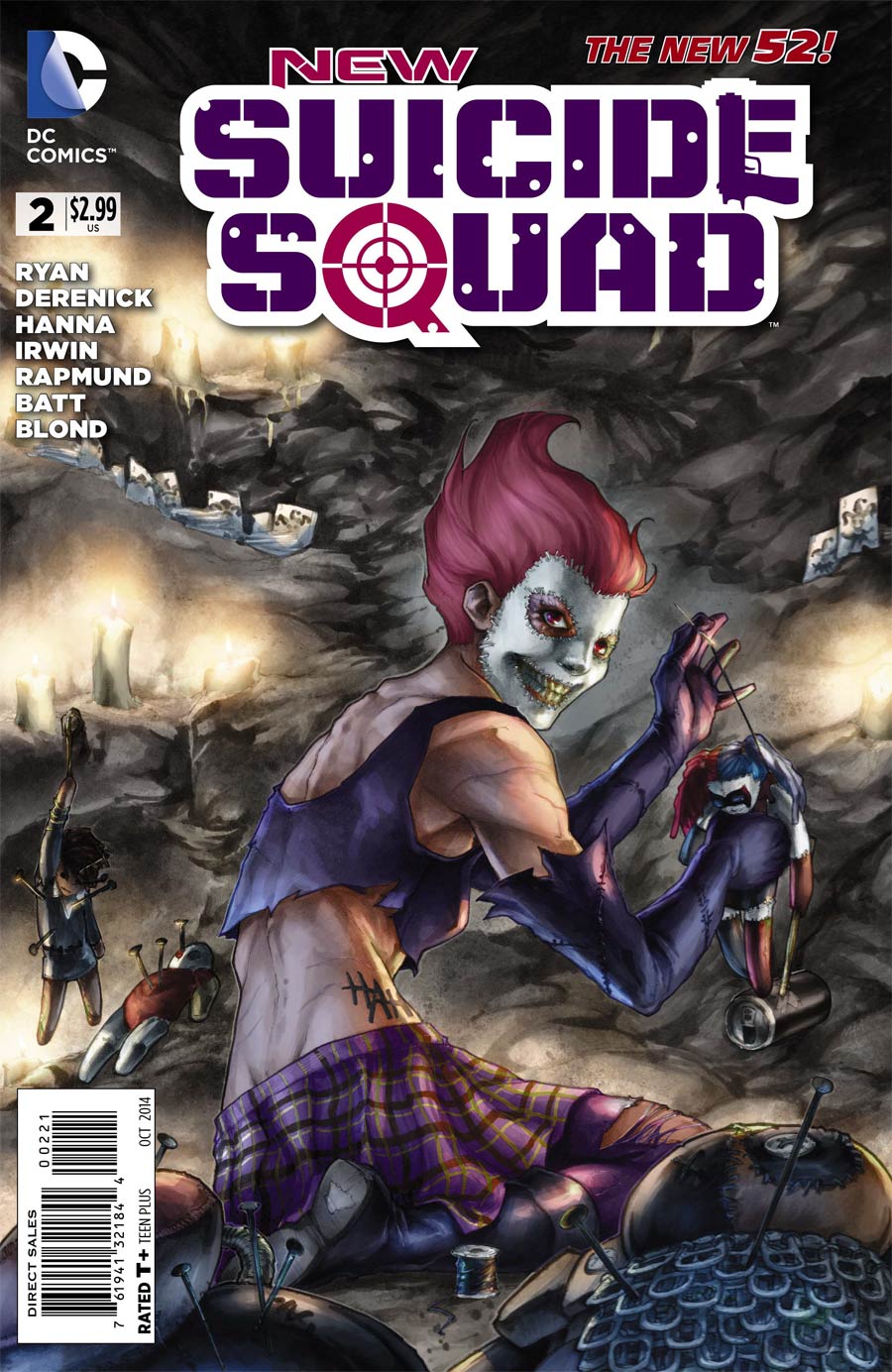 New Suicide Squad #2 Cover B Incentive Meghan Hetrick Variant Cover