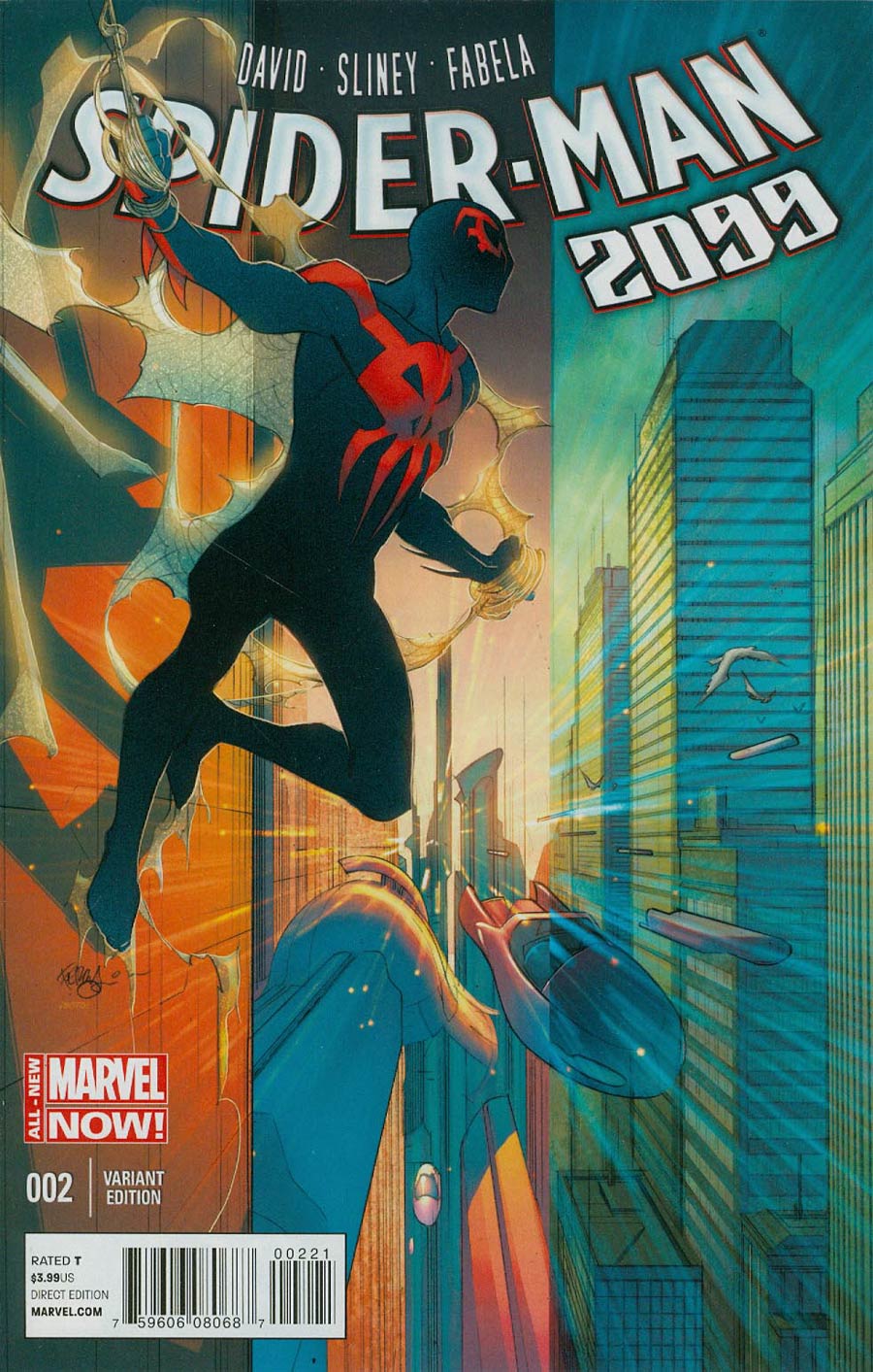 Spider-Man 2099 Vol 2 #2 Cover B Incentive Pasqual Ferry Variant Cover