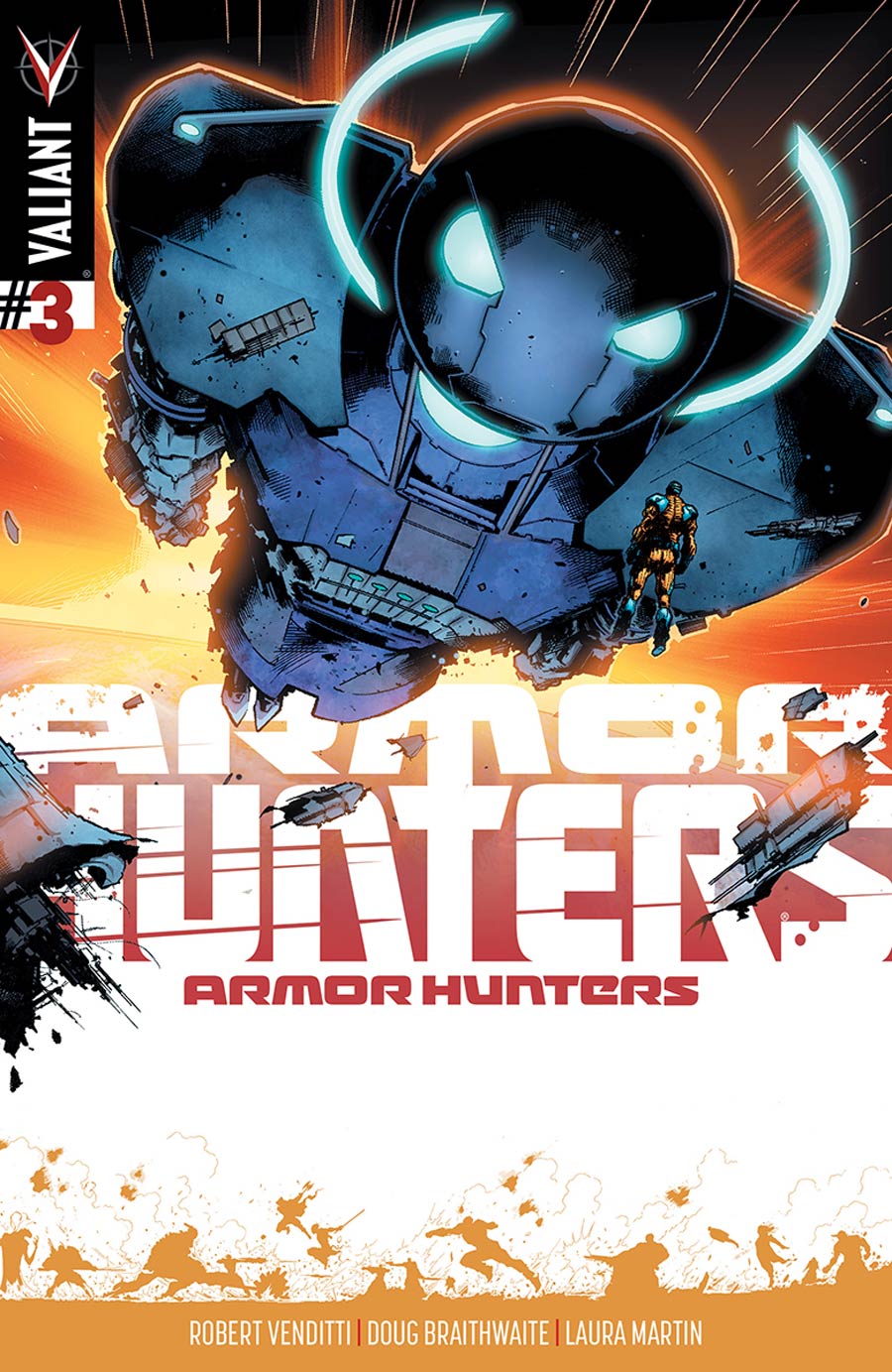 Armor Hunters #3 Cover D Incentive Trevor Armor Hunters Variant Cover