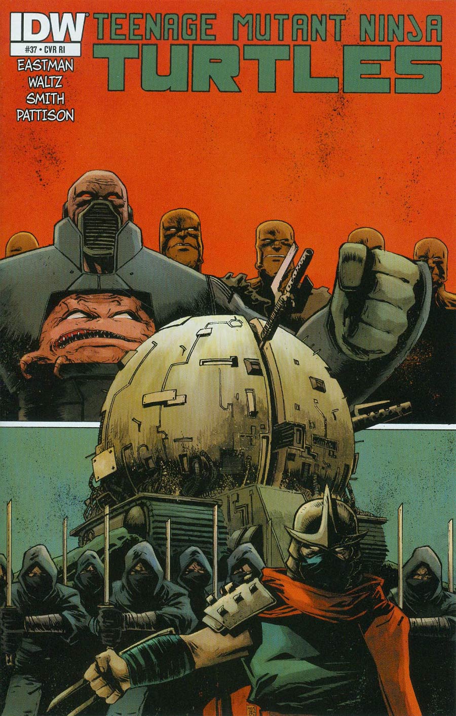 Teenage Mutant Ninja Turtles Vol 5 #37 Cover C Incentive Mike Henderson Variant Cover