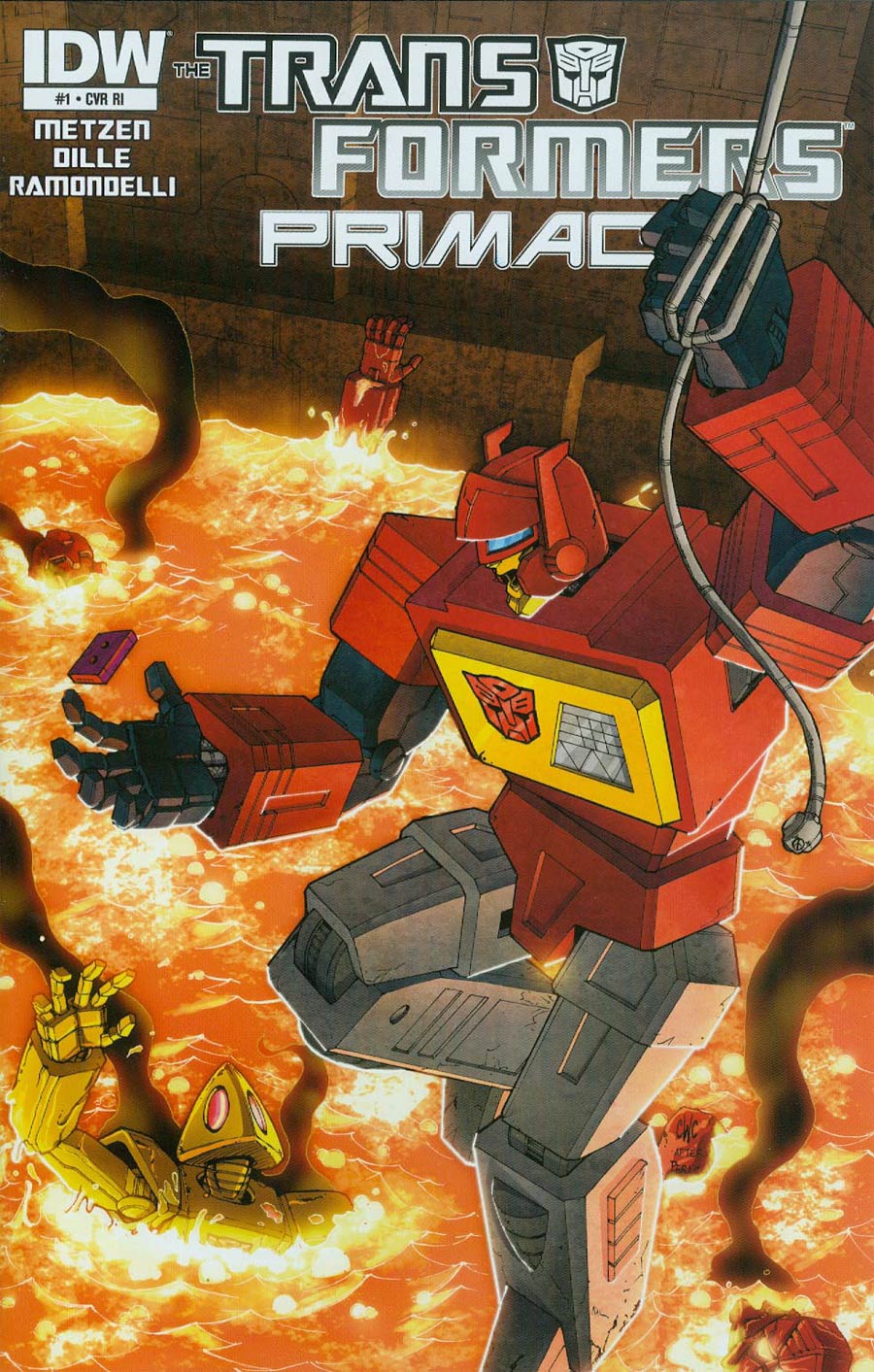 Transformers Primacy #1 Cover C Incentive Casey Coller 30th Anniversary Variant Cover