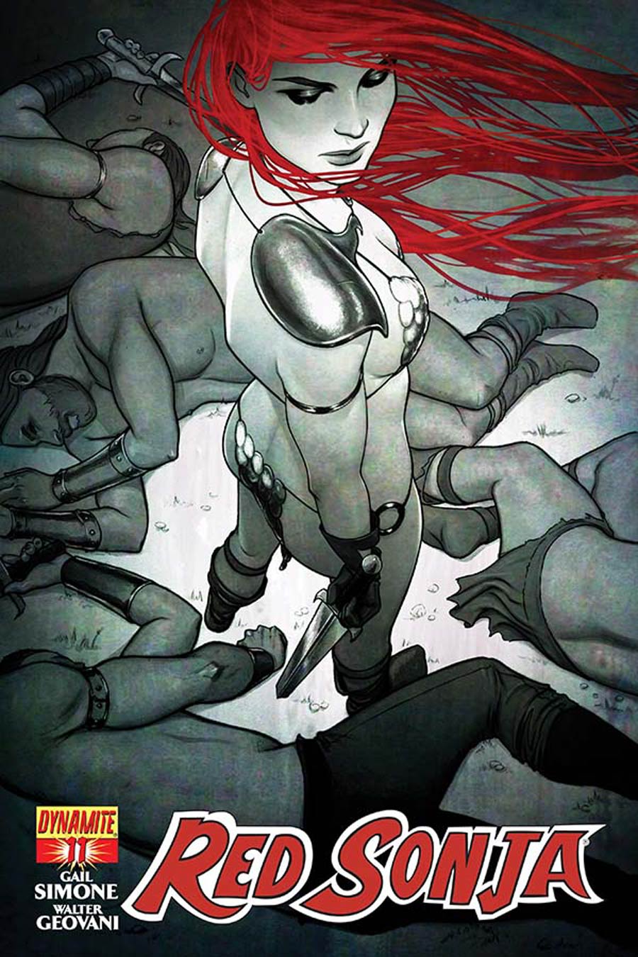 Red Sonja Vol 5 #11 Cover D Incentive Jenny Frison Black & White Cover