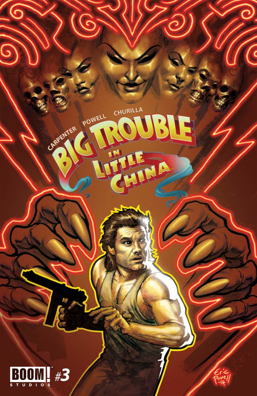 Big Trouble In Little China #3 Cover A Regular Eric Powell Cover