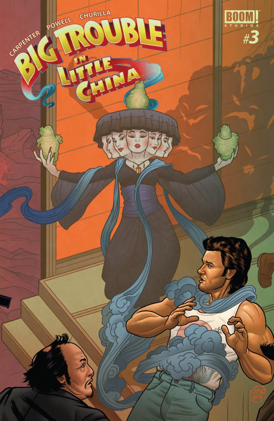 Big Trouble In Little China #3 Cover B Regular Joe Quinones Cover