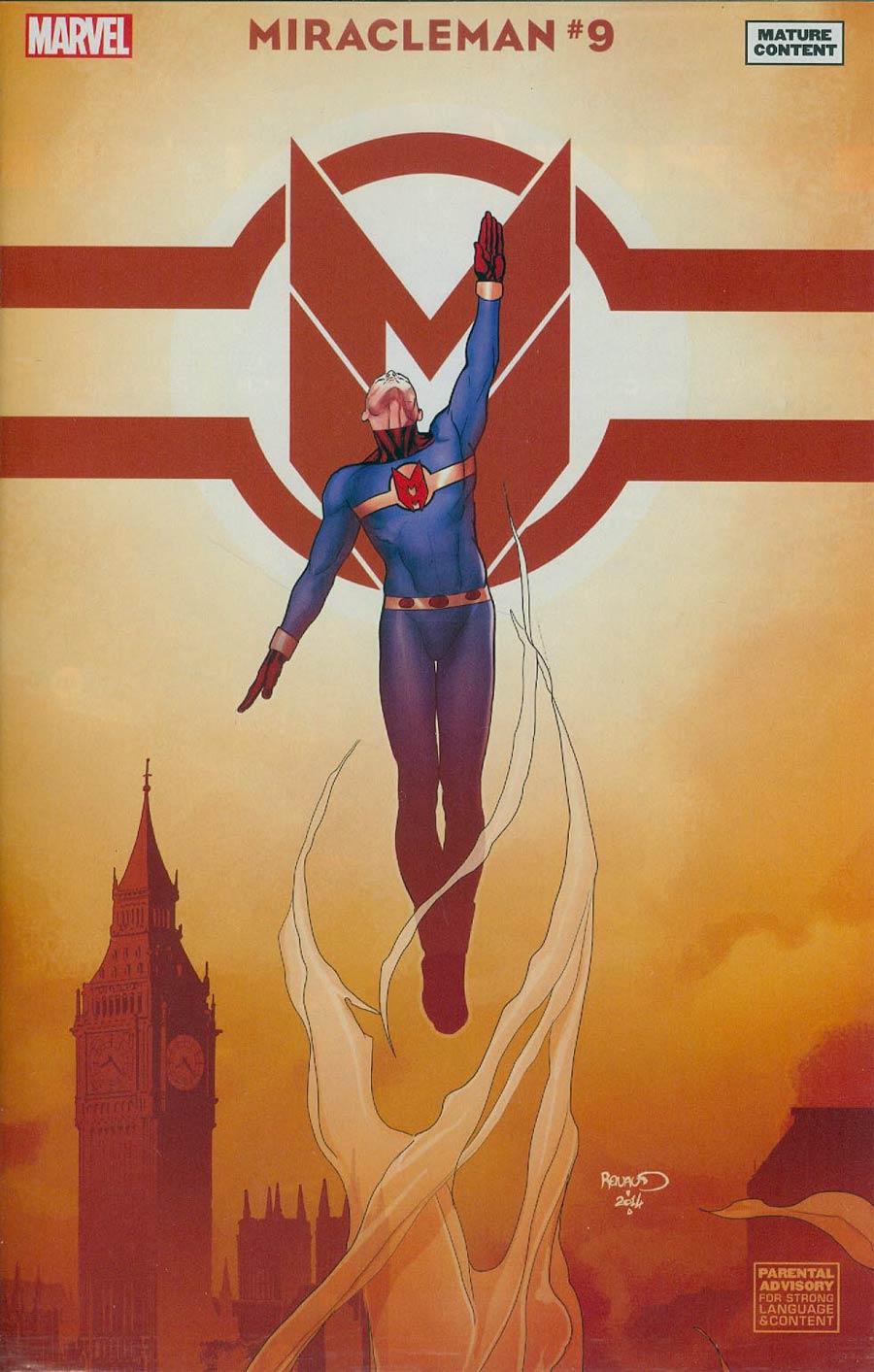 Miracleman (Marvel) #9 Cover H Incentive Paul Renaud Variant Cover Without Polybag