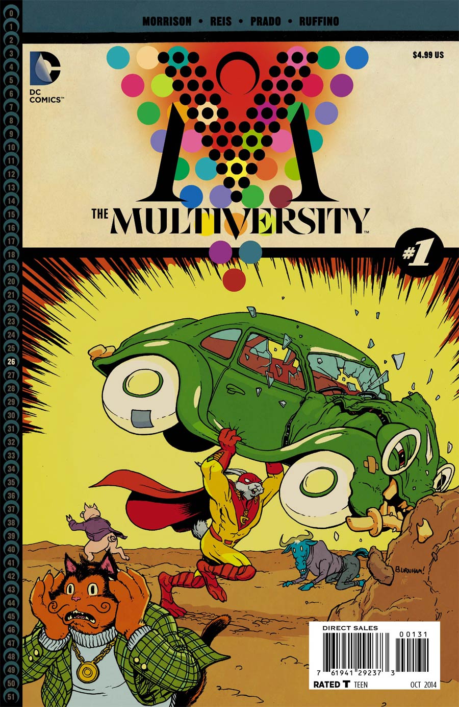Multiversity #1 Cover D Incentive Chris Burnham Variant Cover