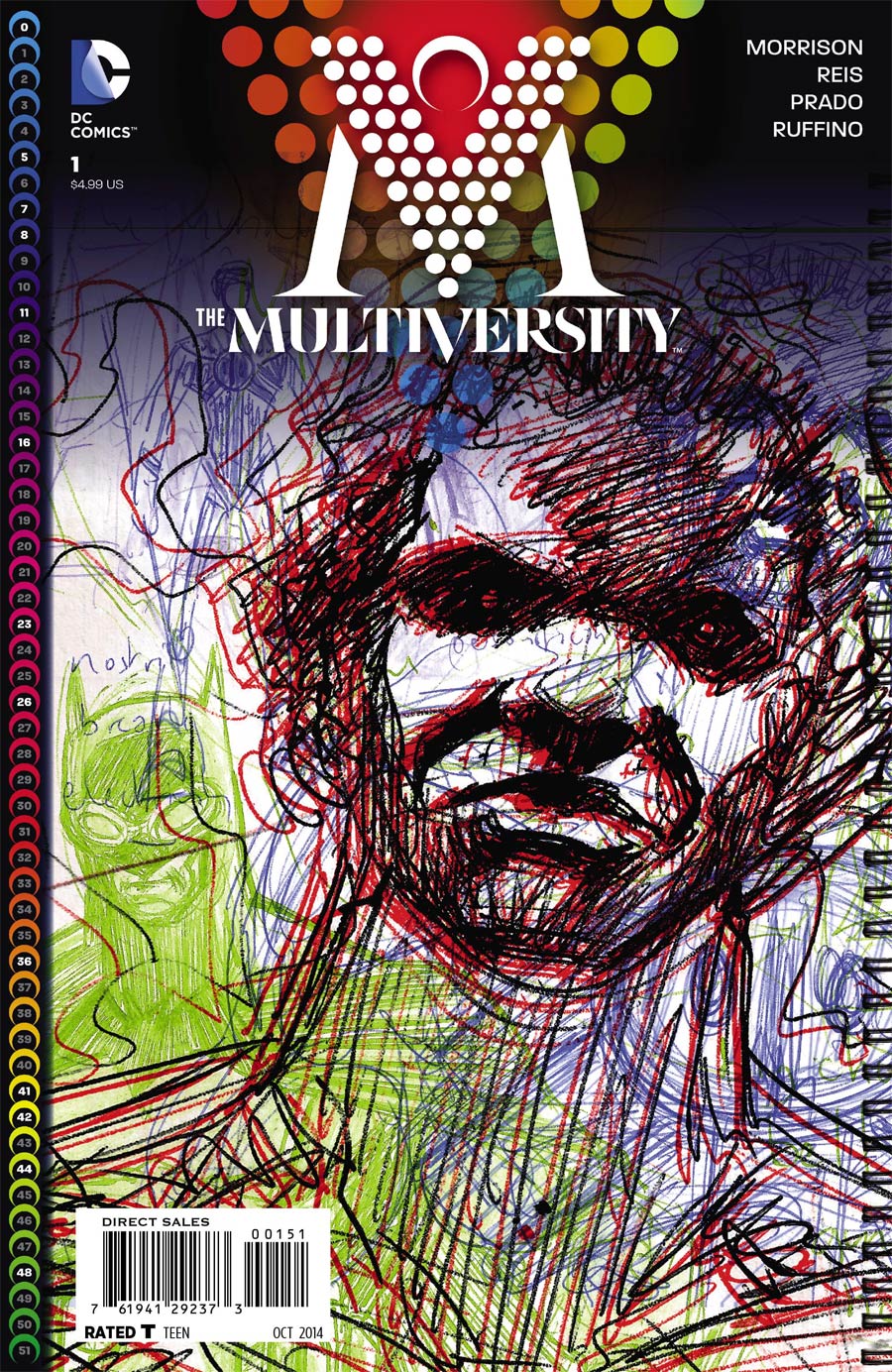 Multiversity #1 Cover F Incentive Grant Morrison Variant Cover