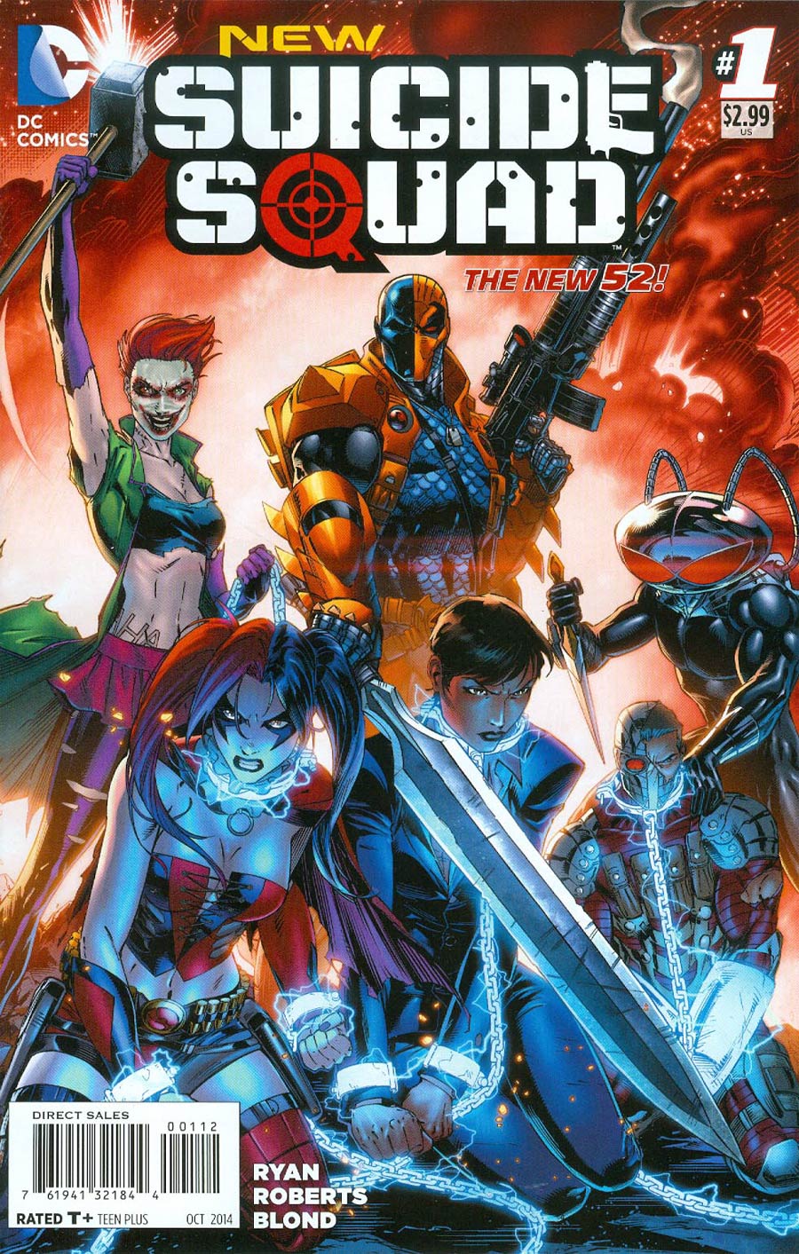 New Suicide Squad #1 Cover C 2nd Ptg Jeremy P. Roberts Variant Cover
