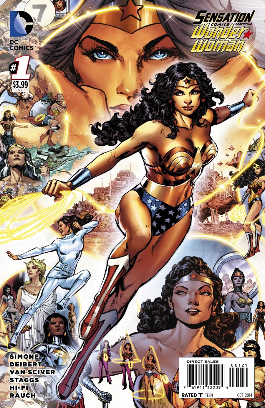 Sensation Comics Featuring Wonder Woman #1 Cover B Incentive Phil Jimenez Variant Cover