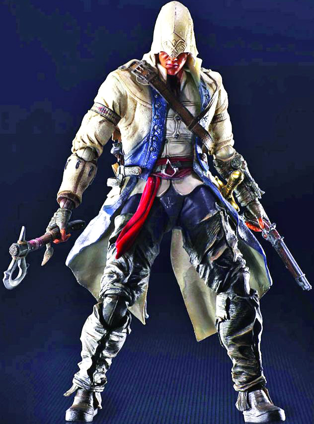 Assassins Creed III Play Arts Kai Connor Action Figure