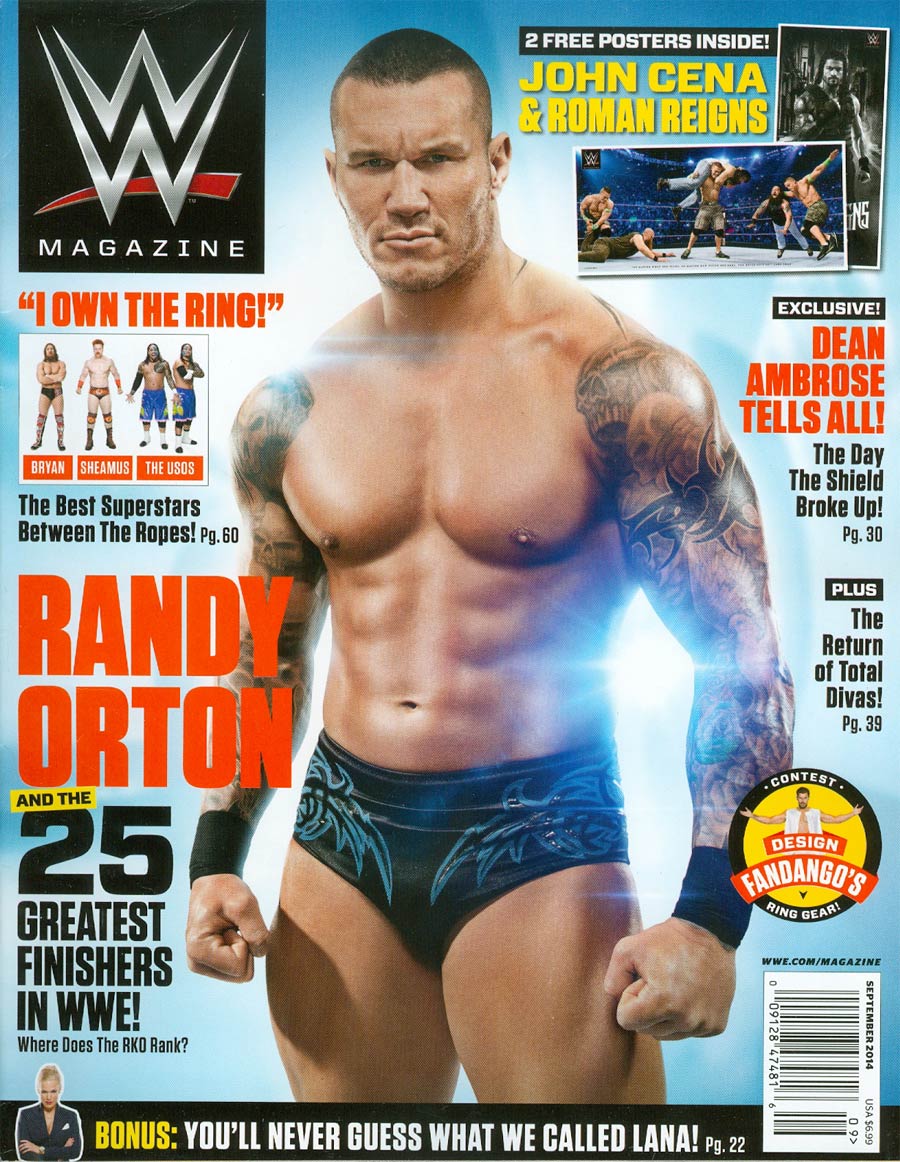 WWE Magazine #104 Sep 2014