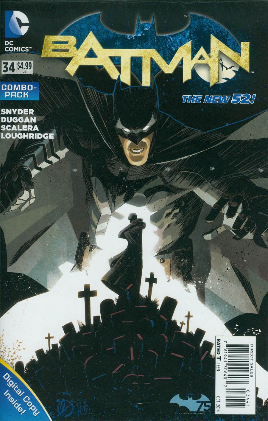 Batman Vol 2 #34 Cover D Combo Pack Without Polybag