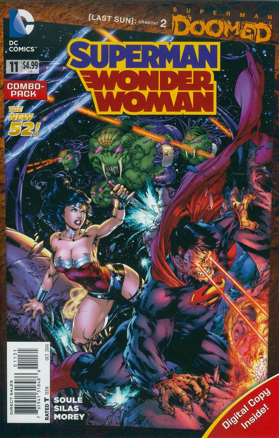 Superman Wonder Woman #11 Cover D Combo Pack Without Polybag (Superman Doomed Tie-In)