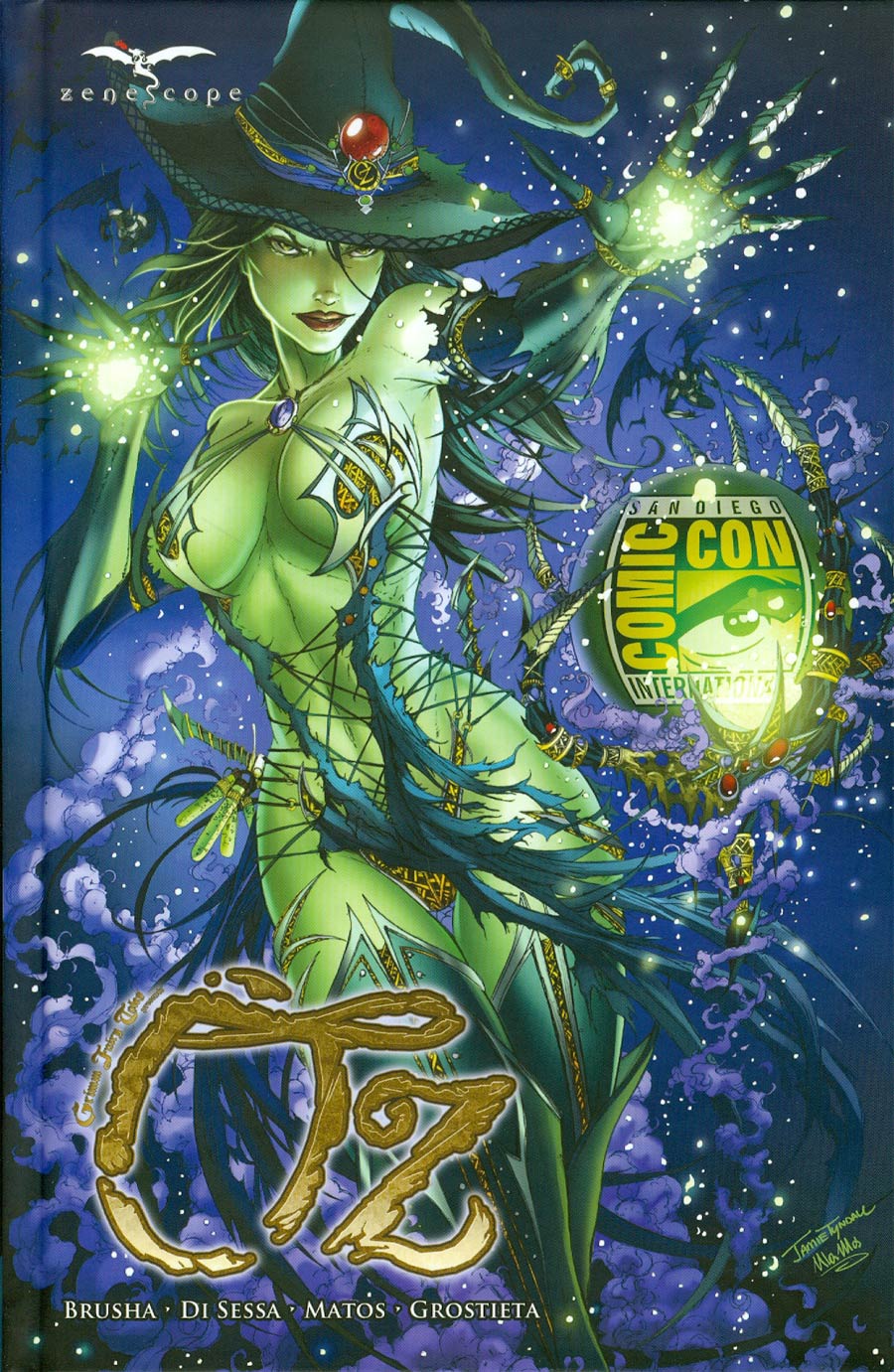 Grimm Fairy Tales Presents Oz HC SDCC Exclusive Jamie Tyndall Variant Cover