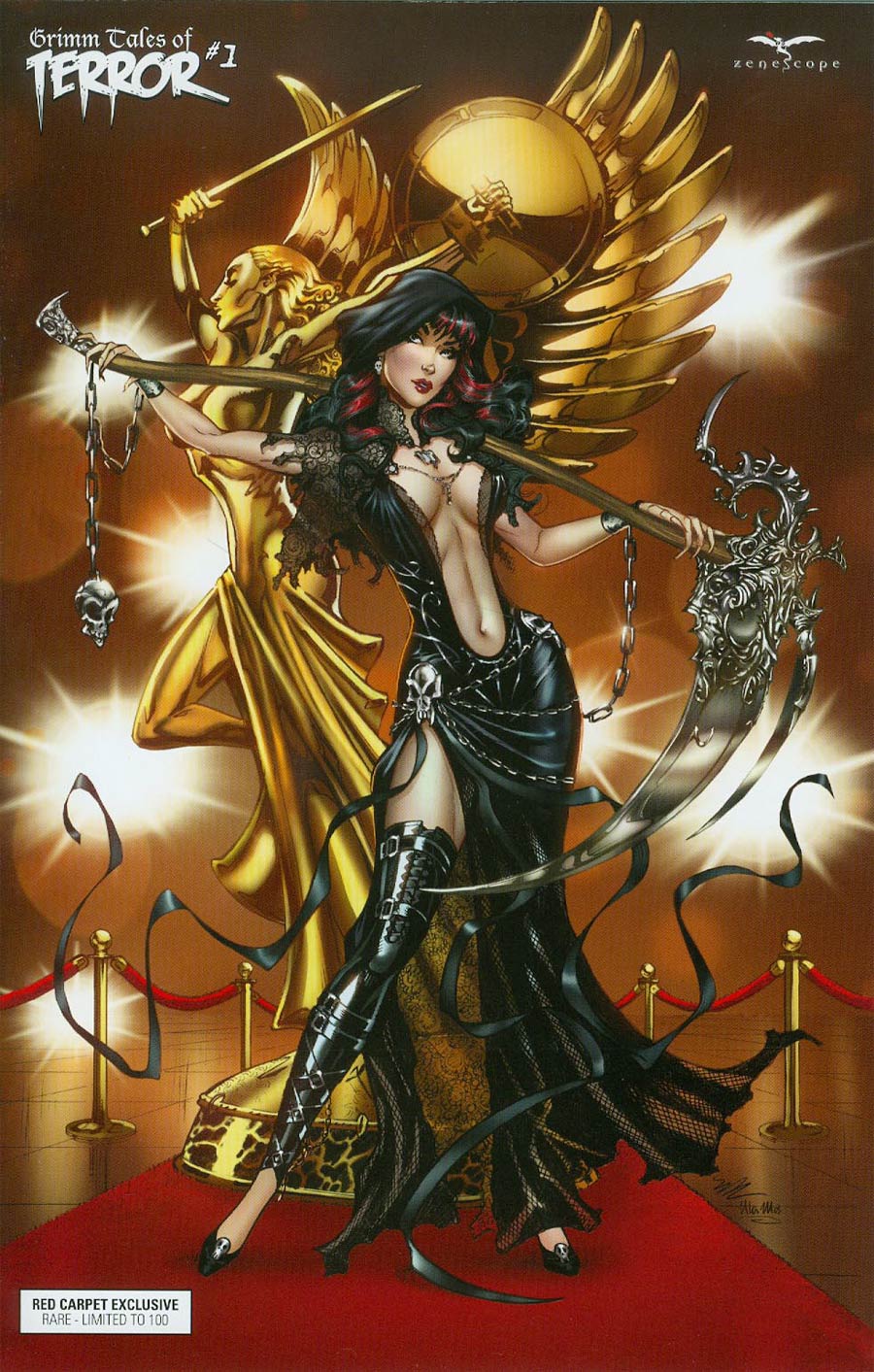 Grimm Fairy Tales Presents Grimm Tales Of Terror #1 Cover F Red Carpet Exclusive Michael Dooney Variant Cover