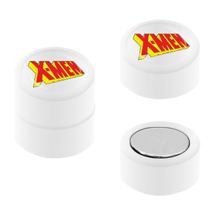 Marvel Comics White Magnetic Acrylic Faux Plugs - X-Men