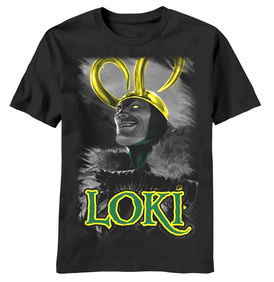 Loki Keep It Loki Black T-Shirt Large