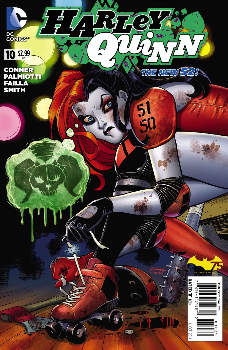 Harley Quinn Vol 2 #10 Cover B Incentive Amanda Conner Variant Cover