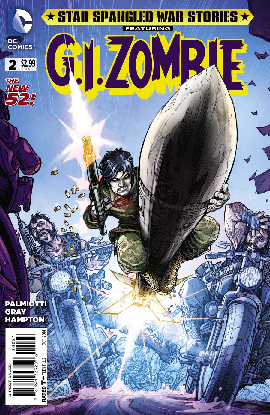 Star-Spangled War Stories Featuring GI Zombie #2 Cover B Incentive Howard Porter Variant Cover