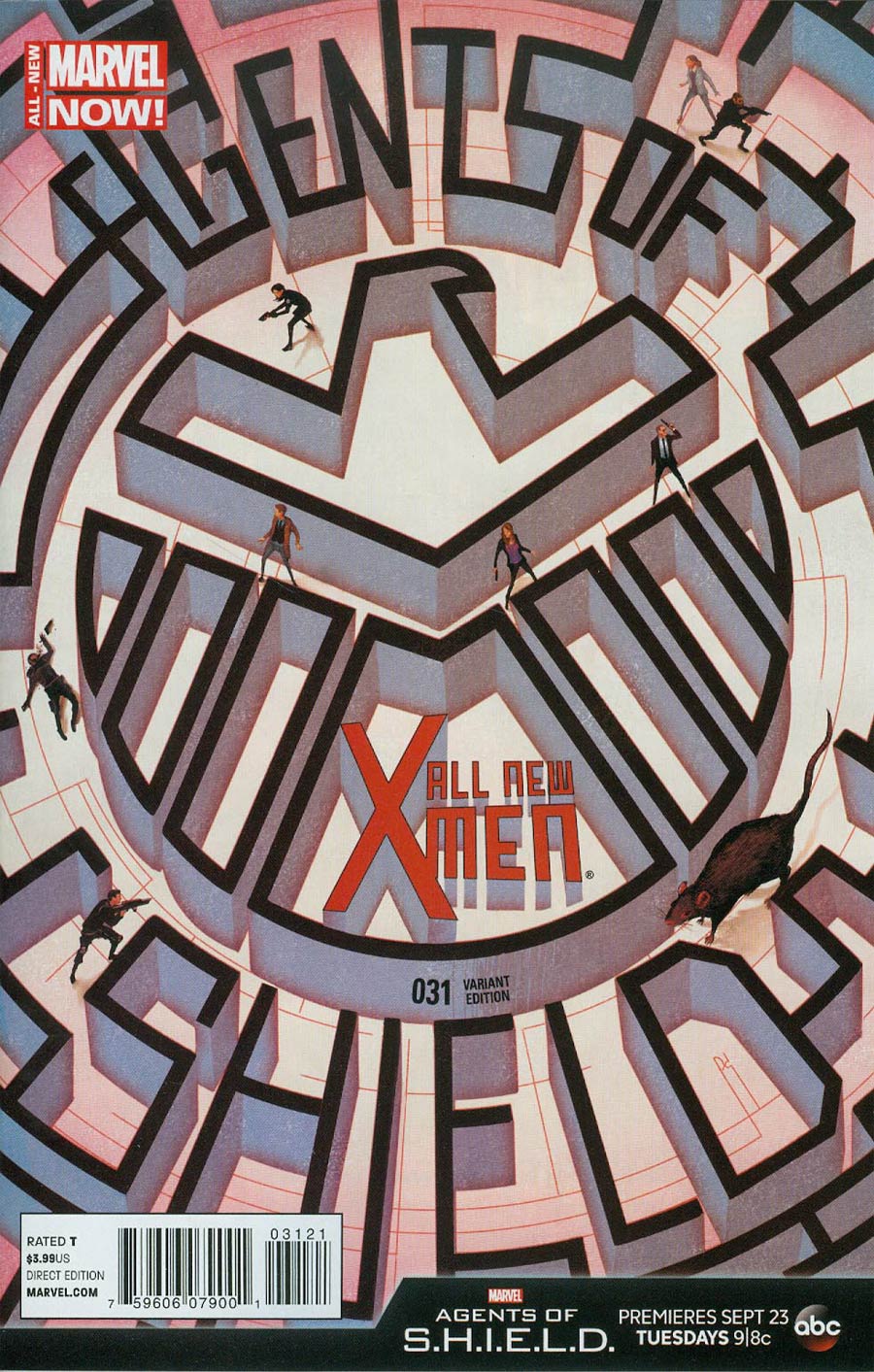 All-New X-Men #31 Cover B Incentive Agents Of S.H.I.E.L.D. Variant Cover
