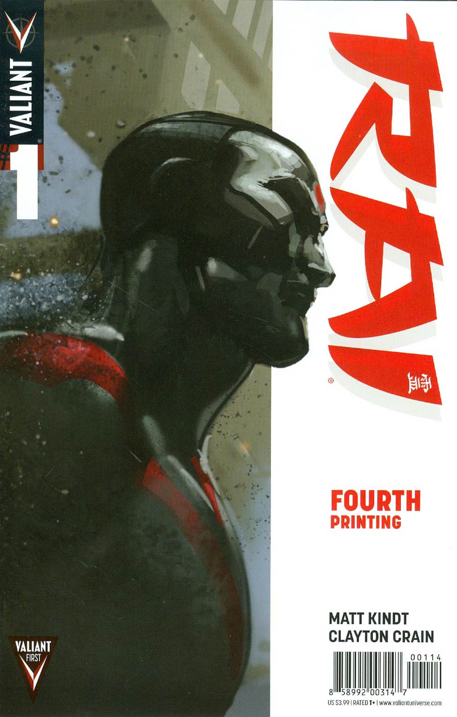 Rai Vol 2 #1 Cover N 4th Ptg Clayton Crain Variant Cover