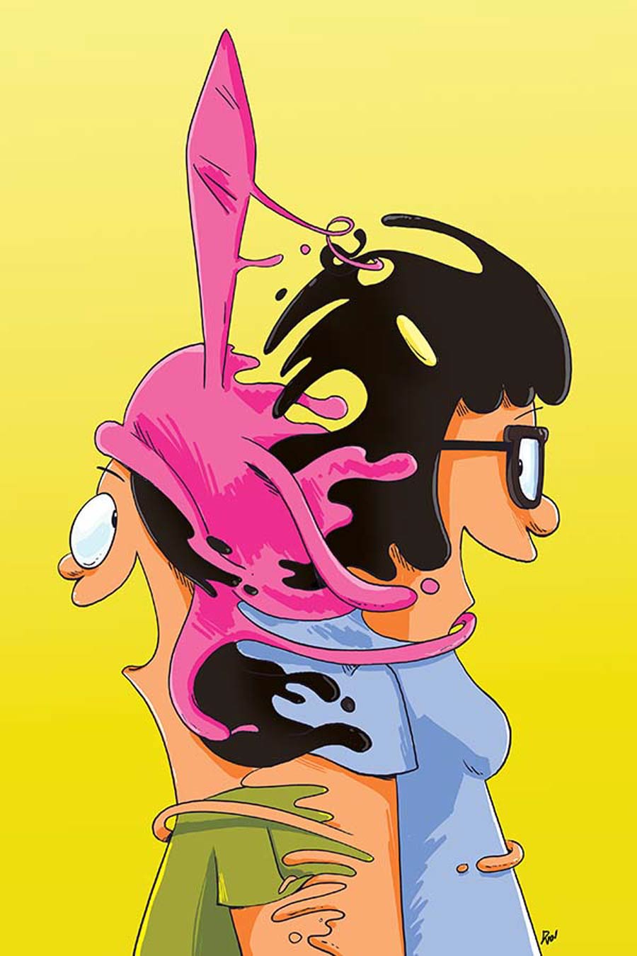 Bobs Burgers #1 Cover F Incentive Belcher Girls Virgin Cover