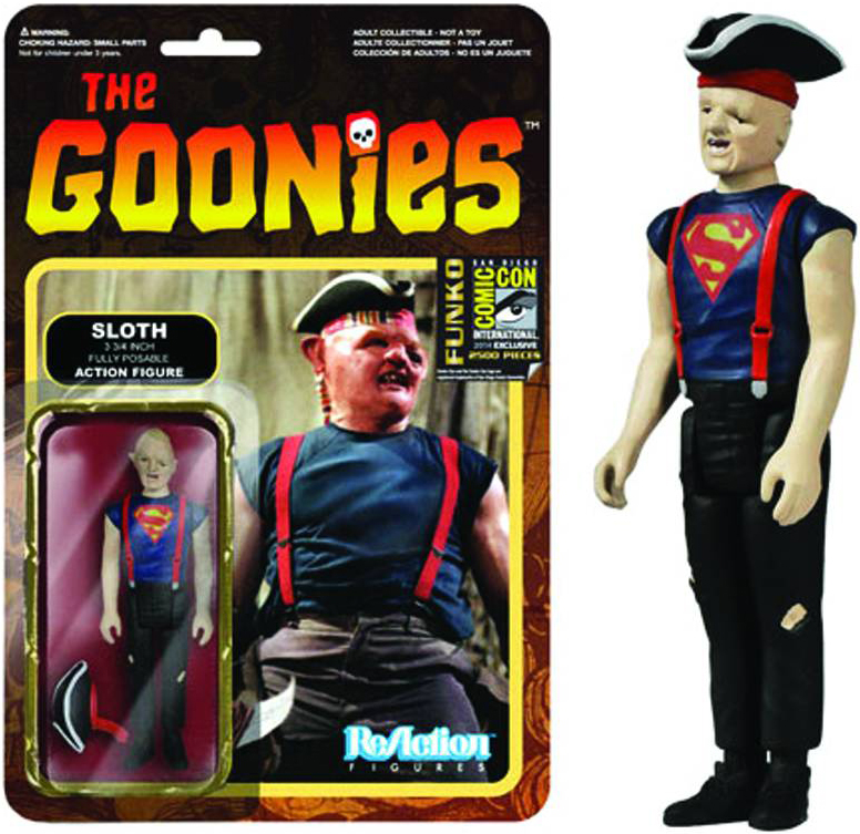 ReAction The Goonies Sloth Superman SDCC 2014 Exclusive 4-Inch Action Figure