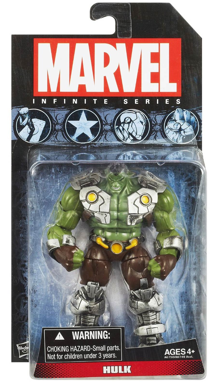 Avengers Infinite Series 3-3/4 Inch Action Figure Assortment 201404 - Platinum Hulk