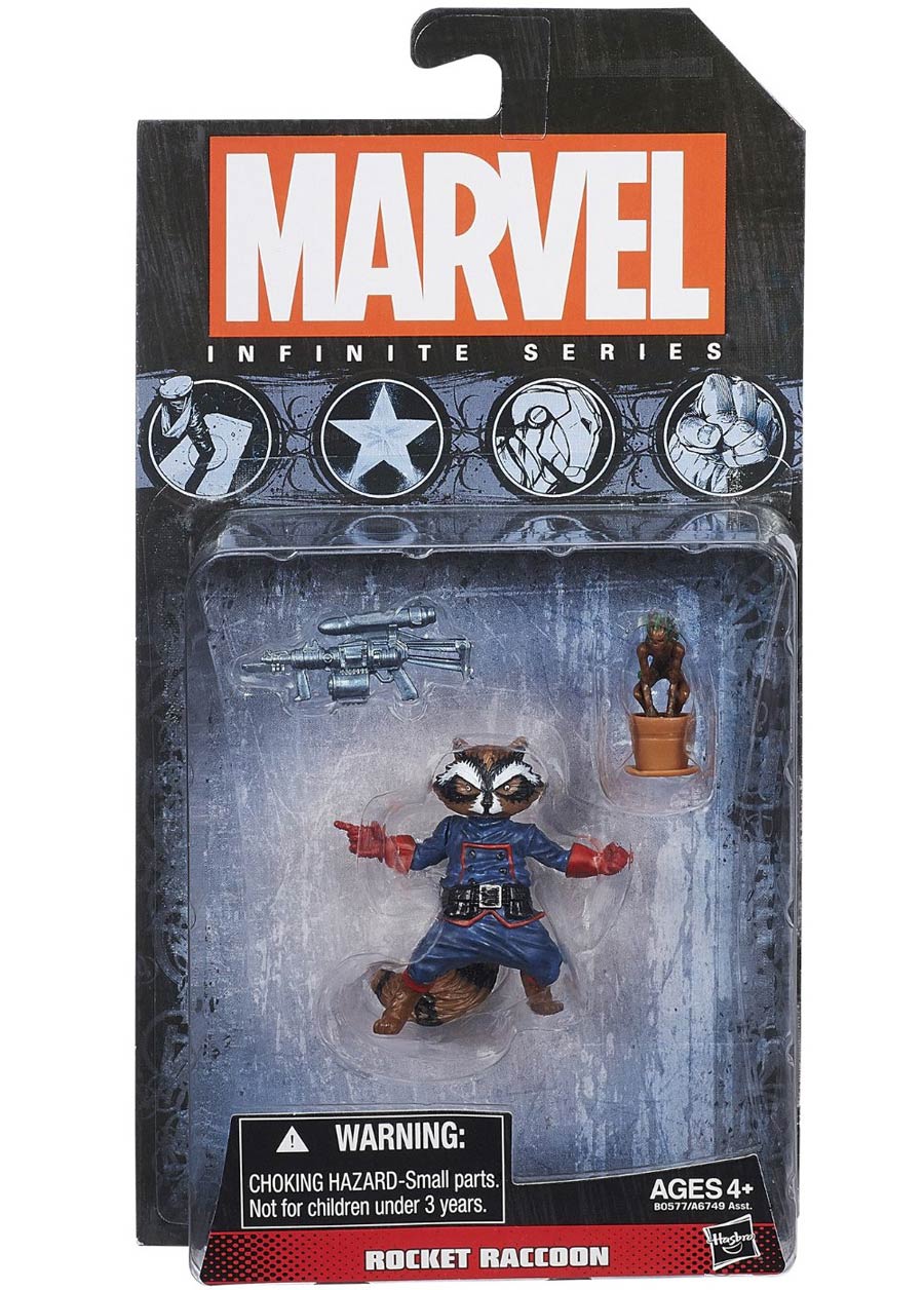 Avengers Infinite Series 3-3/4 Inch Action Figure Assortment 201404 - Rocket Raccoon & Groot