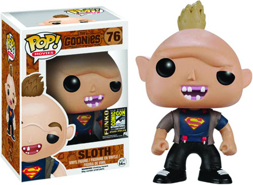 POP Movies 76 The Goonies Sloth Superman SDCC 2014 Exclusive Vinyl Figure