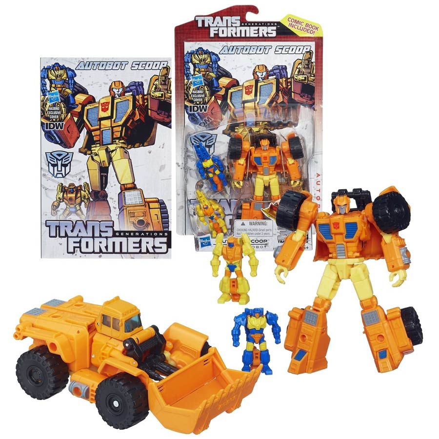 Transformers Generations Deluxe Action Figure Assortment 201404 - Scoop