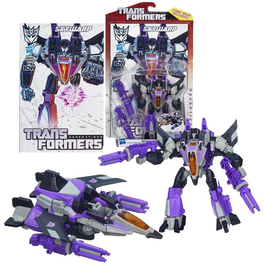 Transformers Generations Deluxe Action Figure Assortment 201404 - Skywarp