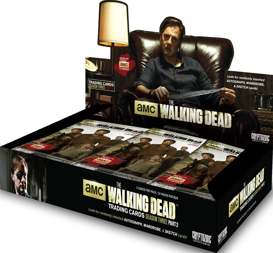 Walking Dead Season 3 Part 2 Trading Cards Pack