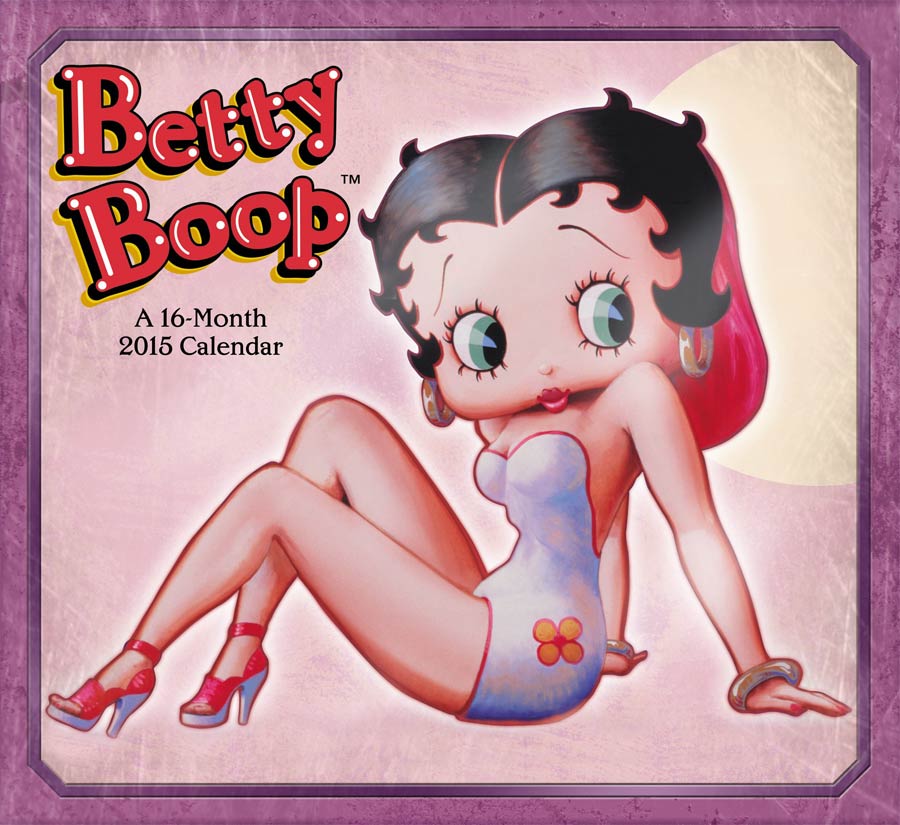 Betty Boop 2015 12x11-inch Wall Calendar