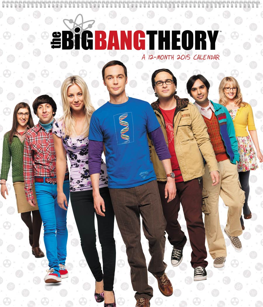 Big Bang Theory 2015 15x13-inch Calendar