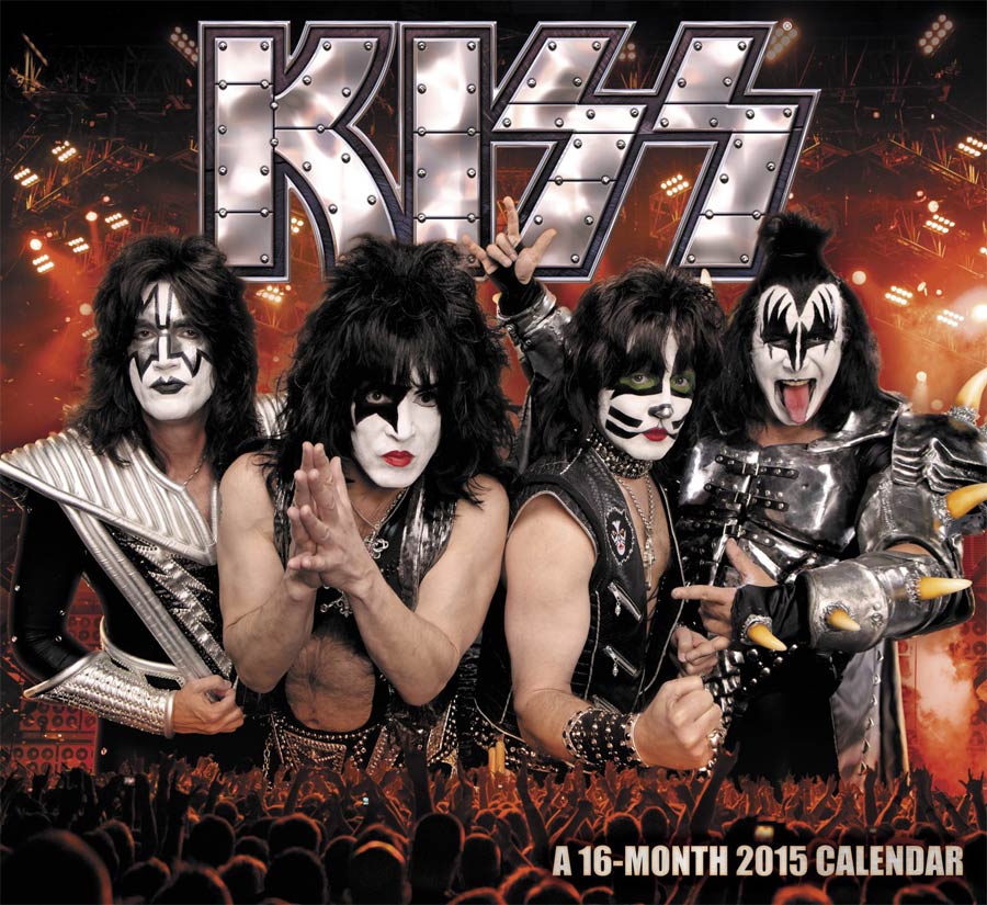 KISS 2015 12x11-inch Wall Calendar