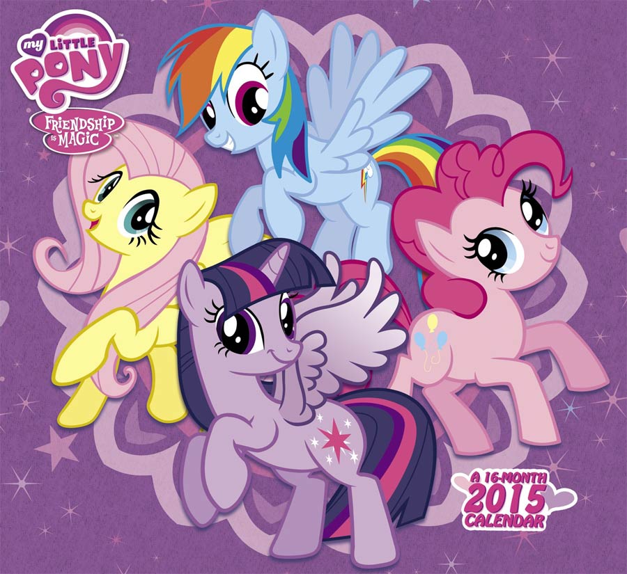 My Little Pony 2015 12x11-inch Wall Calendar