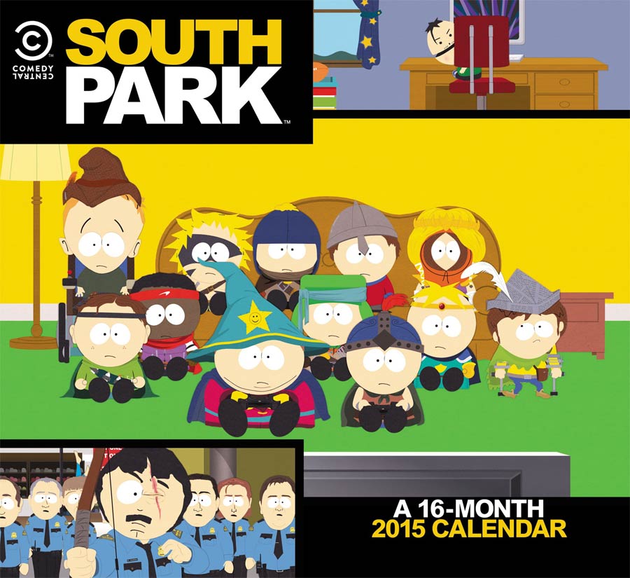 South Park 2015 12x11-inch Wall Calendar