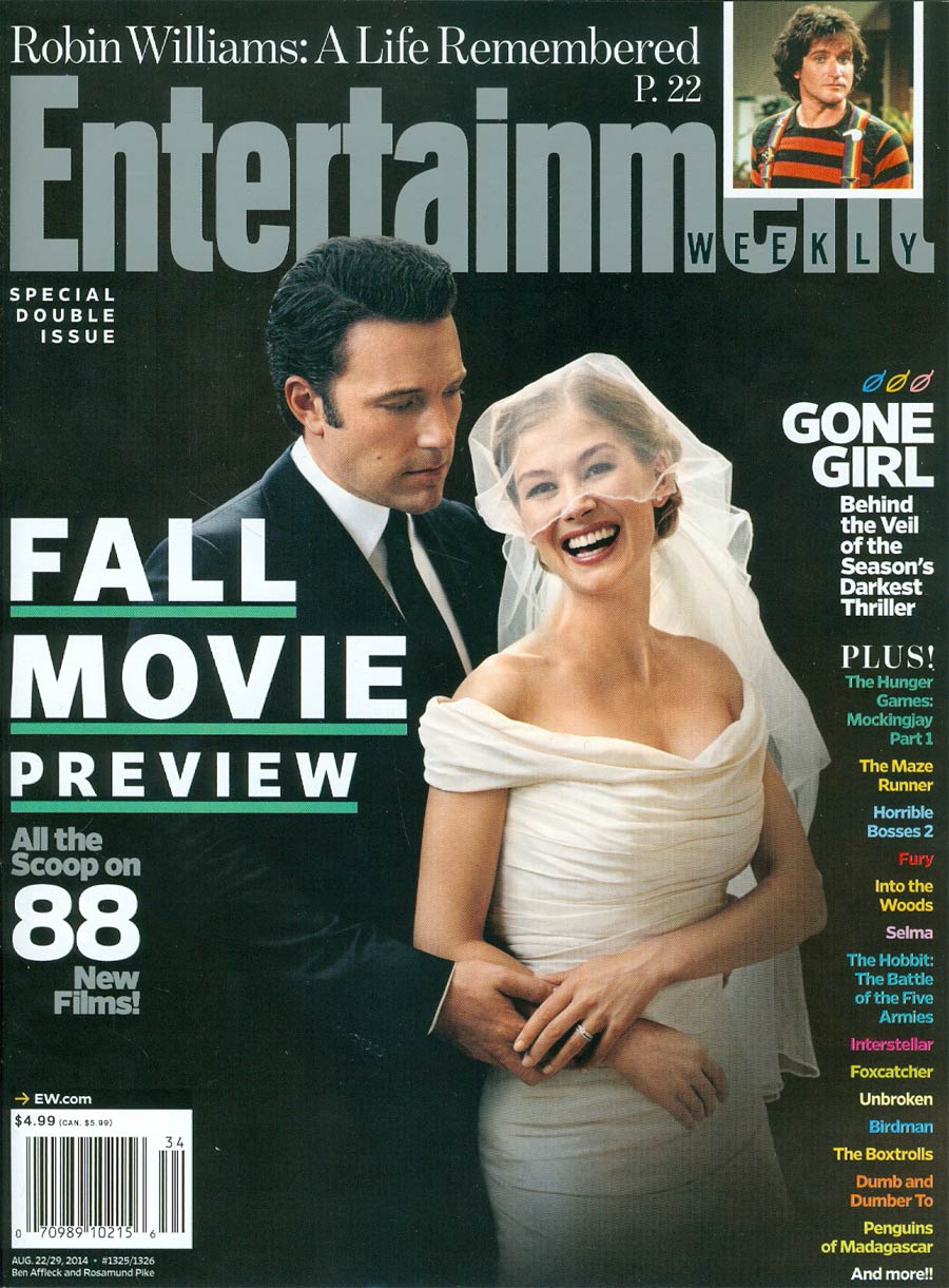 Entertainment Weekly Aug 22 #1325 / Aug 29 2014 #1326