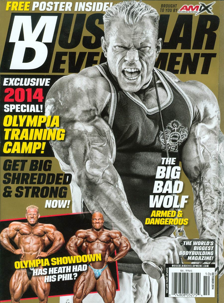Muscular Development Magazine Vol 51 #10 Oct 2014